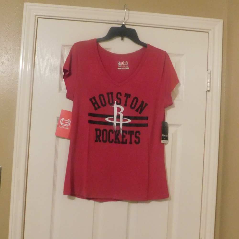 Ultra Game NBA Houston Rocket Women's Shirt Size: M